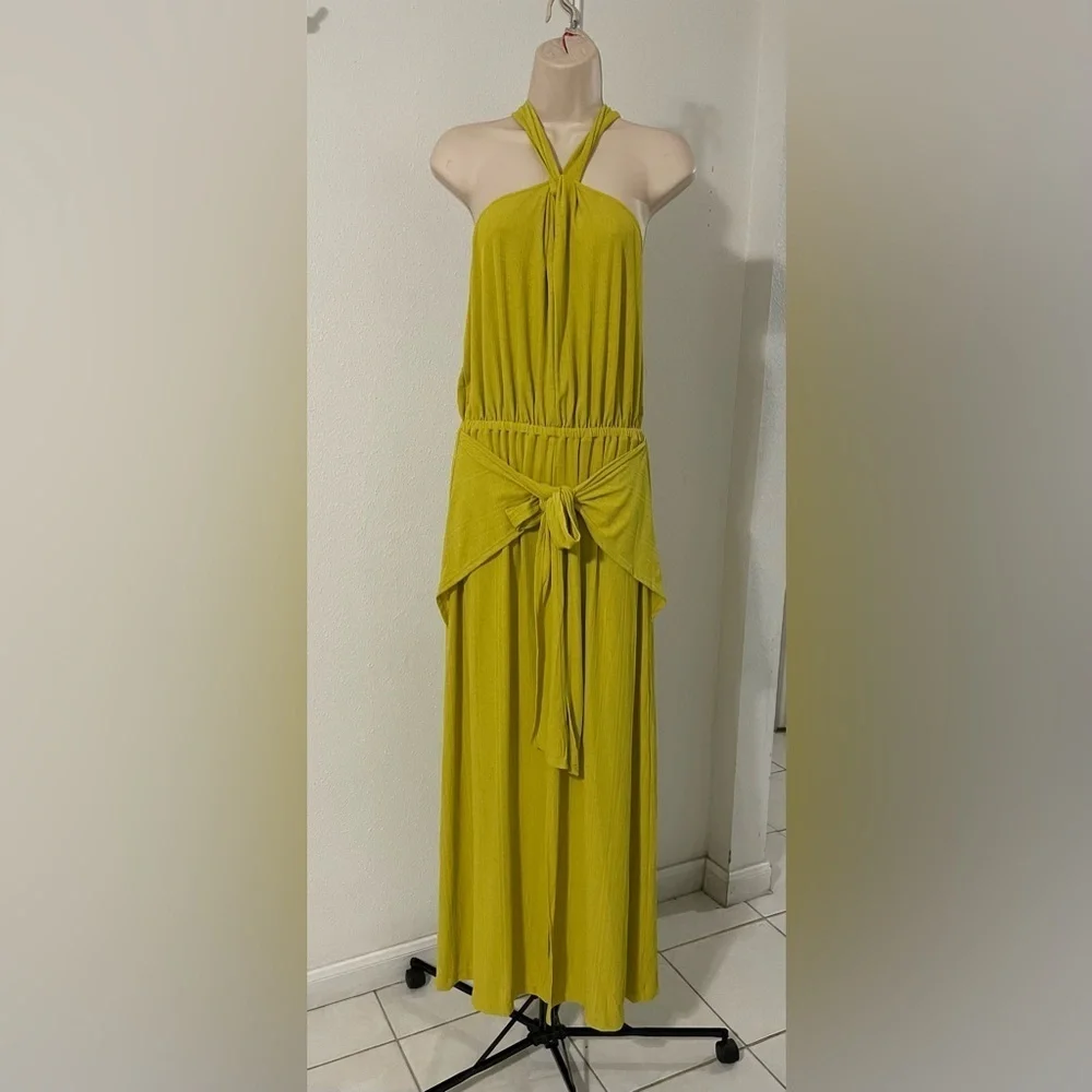 Free People Beach Golden Days Maxi Dress Medium - Picture 3 of 14